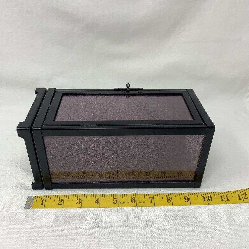 PartyLite - Purple Zen Tealight Holder (10" tall) Lantern - Picture 10 of 10